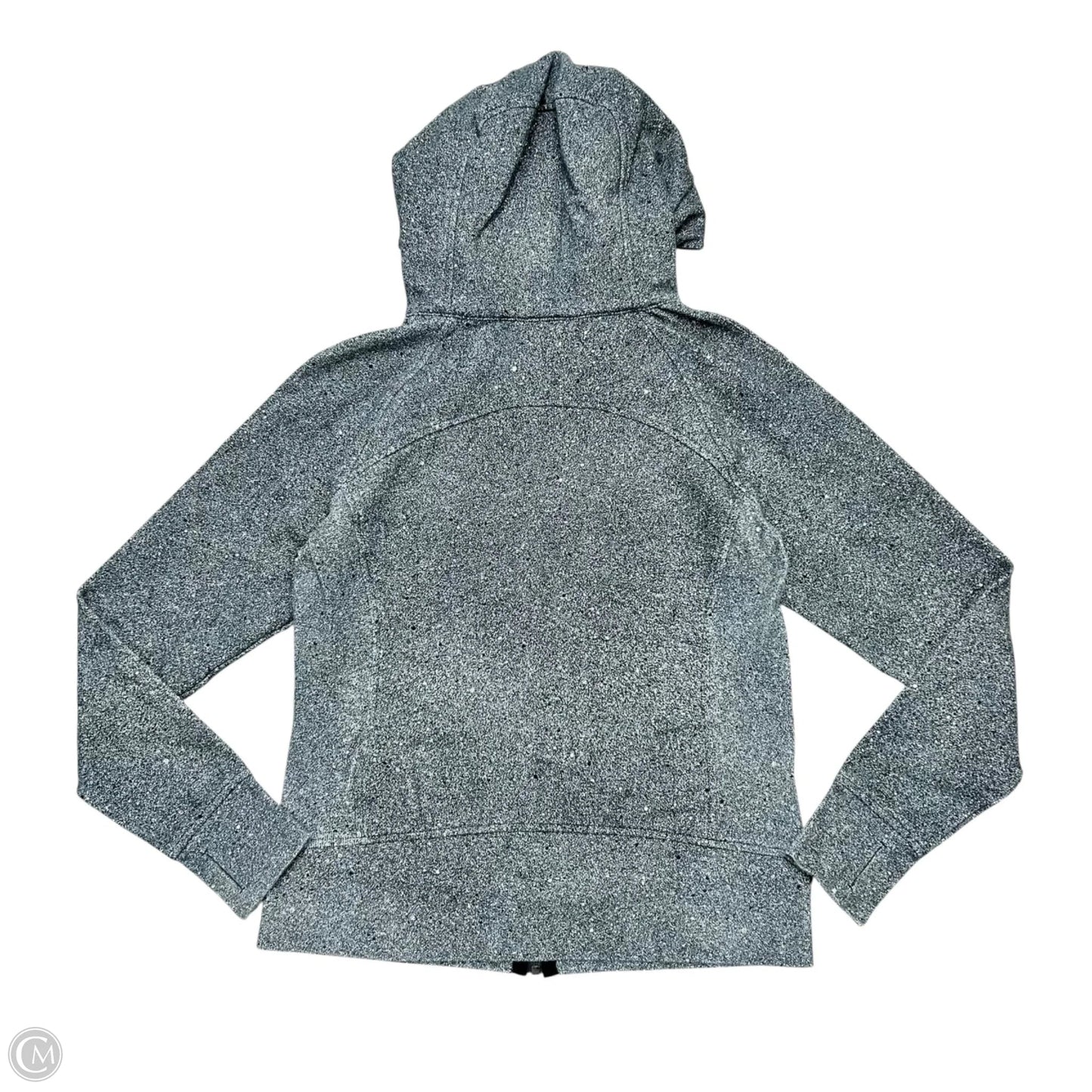 Athletic Jacket By Lululemon In Grey, Size: M