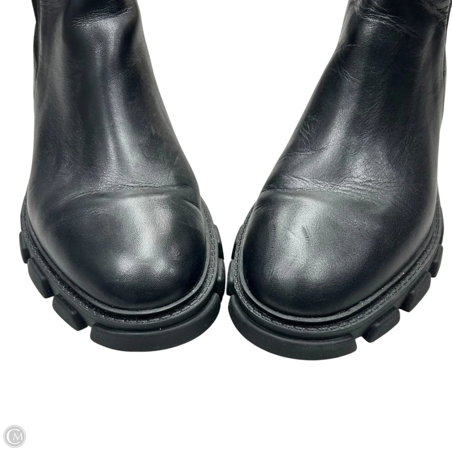 Boots Designer By Michael Kors In Black, Size: 8