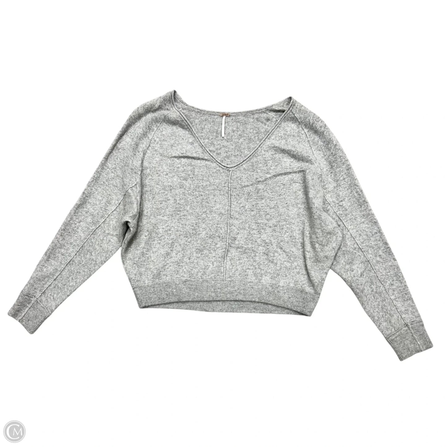Sweater Cashmere By Free People In Grey, Size: S
