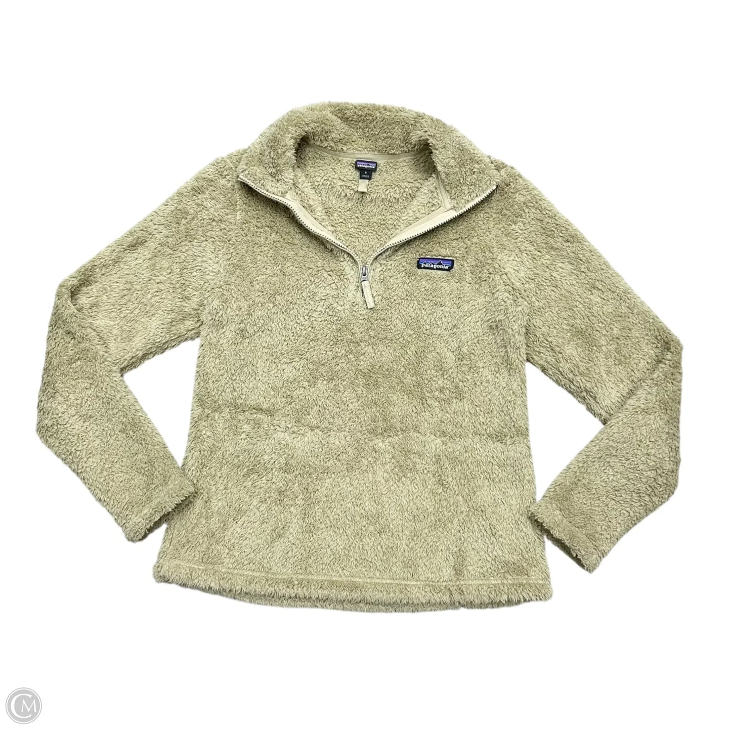 Sweatshirt Collar By Patagonia In Tan, Size: S