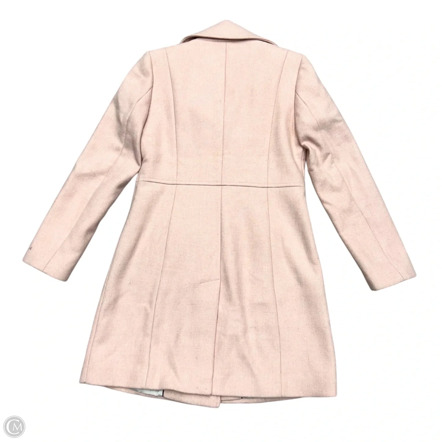 Coat Peacoat By Cole-haan In Pink, Size: S
