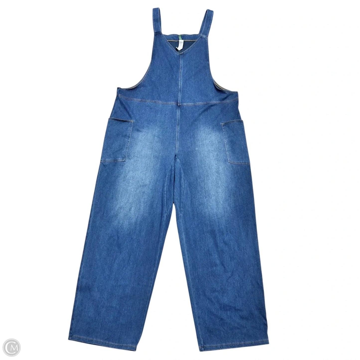 Overalls By Halara In Blue Denim, Size: Xl