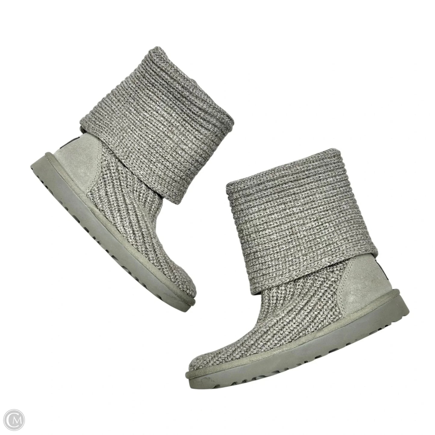 Boots Designer By Ugg In Grey, Size: 6