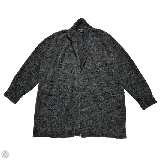 Cardigan By Barefoot Dreams In Grey, Size: 3x