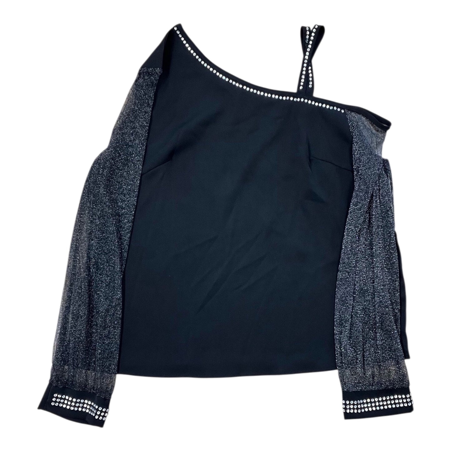 Top Ls By Shein In Black, Size:L