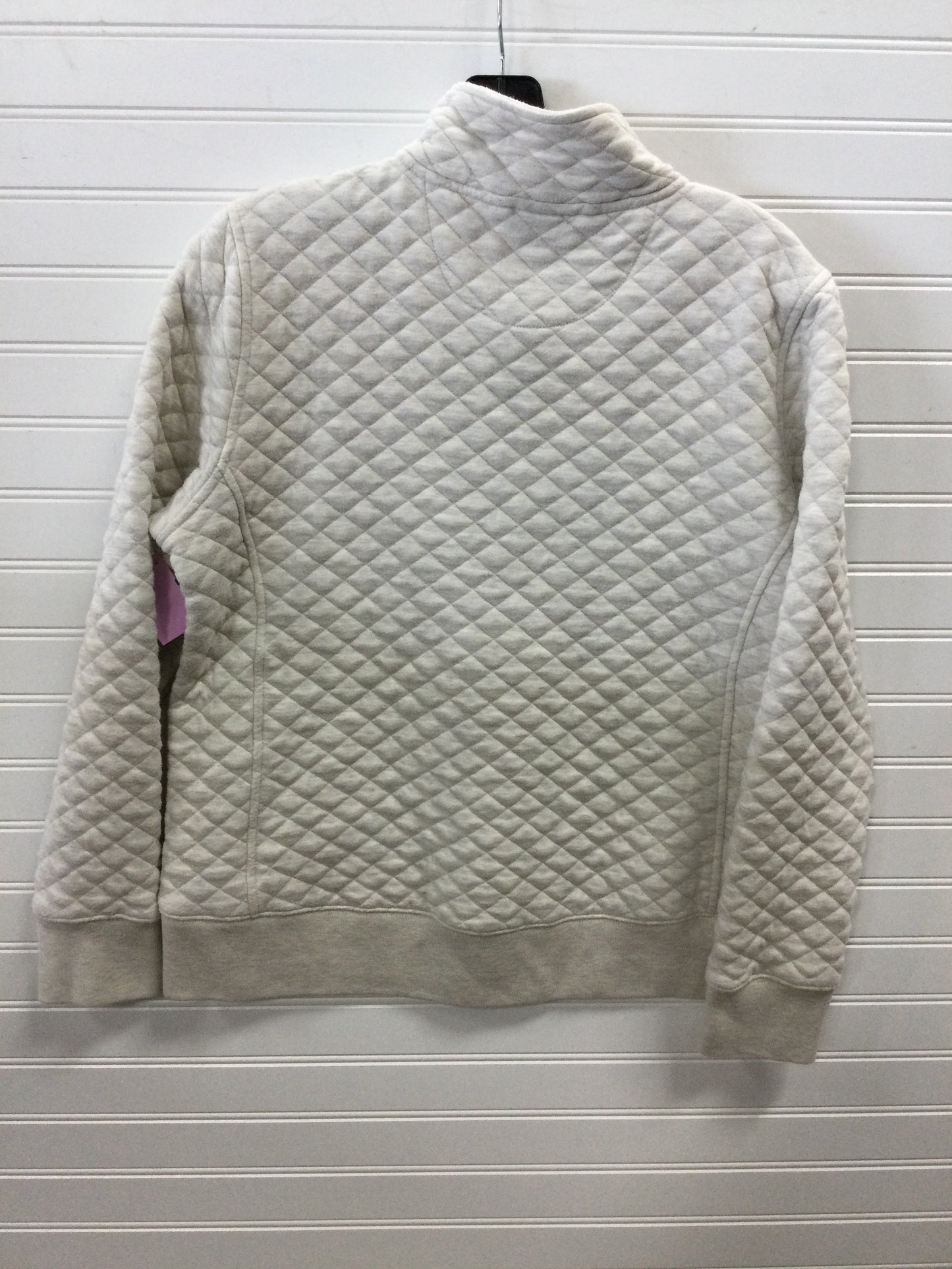 Athletic Sweatshirt Collar By Avalanche In Cream, Size:L