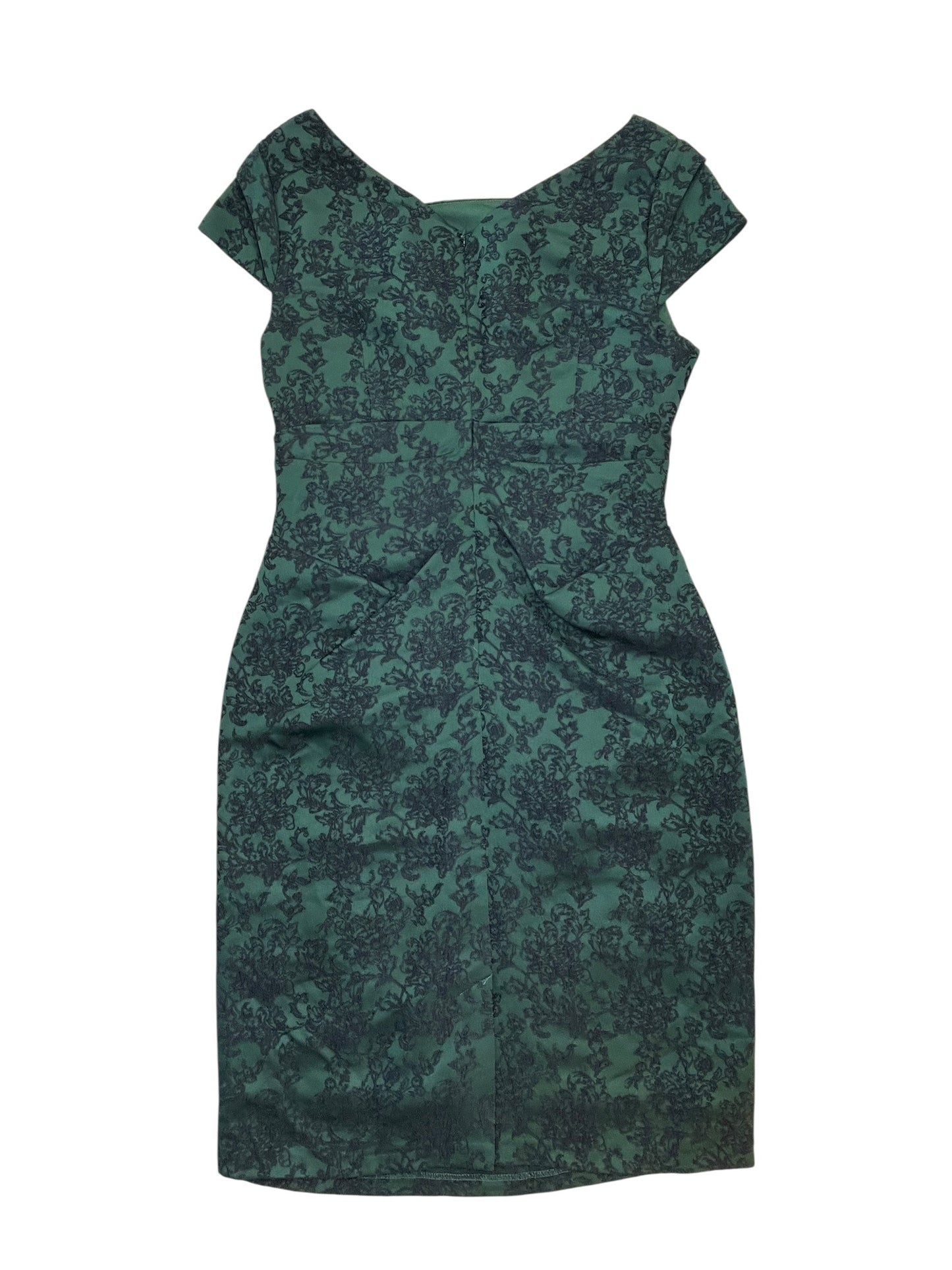 Dress Party Short By Adrianna Papell In Green, Size:L