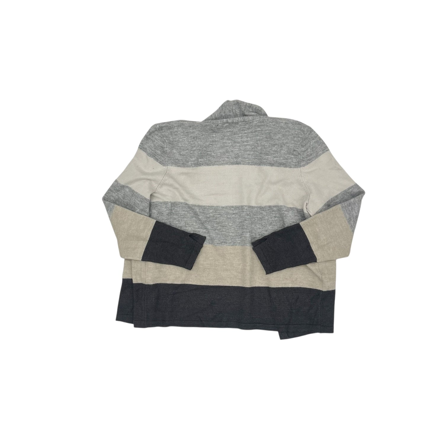 Sweater Cardigan By 89Th And Madison In Grey, Size:Xl