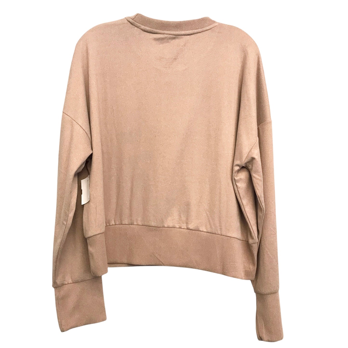 Athletic Top Ls Crewneck By Catherine Malandrino In Brown, Size:L
