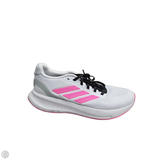 Shoes Athletic By Adidas In Pink & White, Size: 9