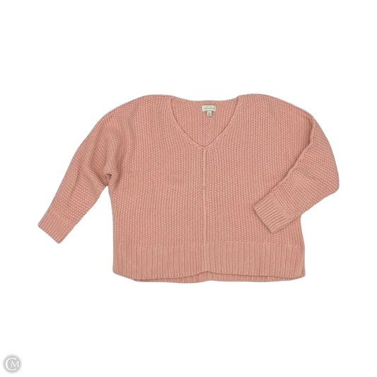 Sweater By Lucky Brand In Pink, Size: S