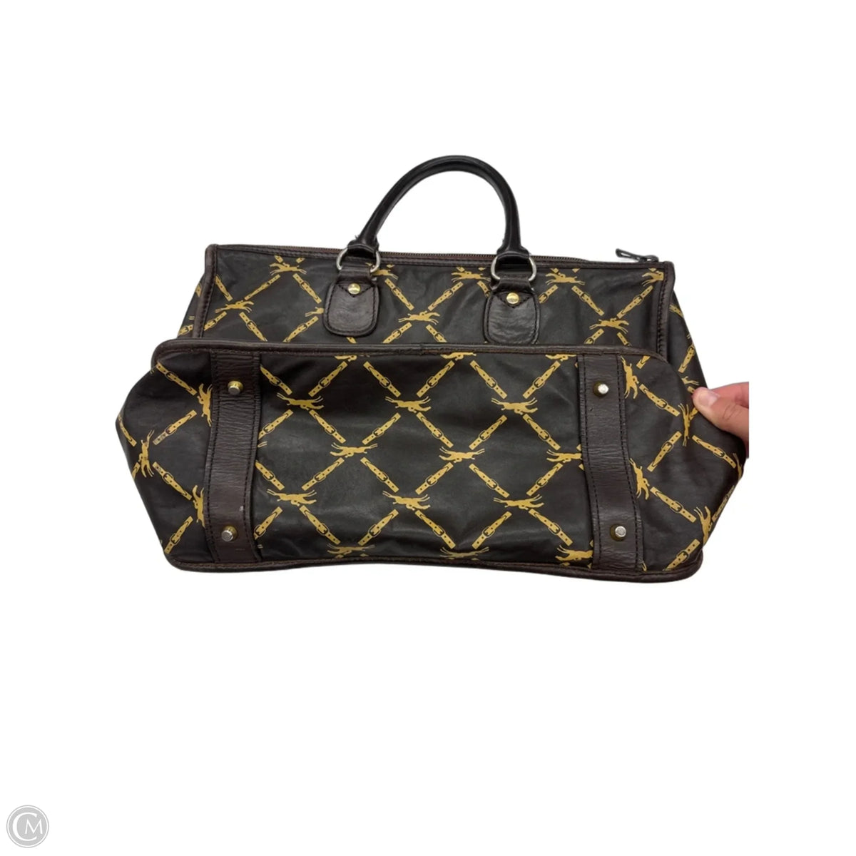 Handbag Designer By Longchamp, Size: Medium
