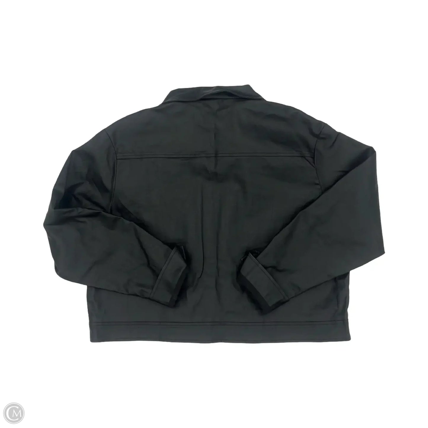 Jacket Moto By Arula In Black, Size: M