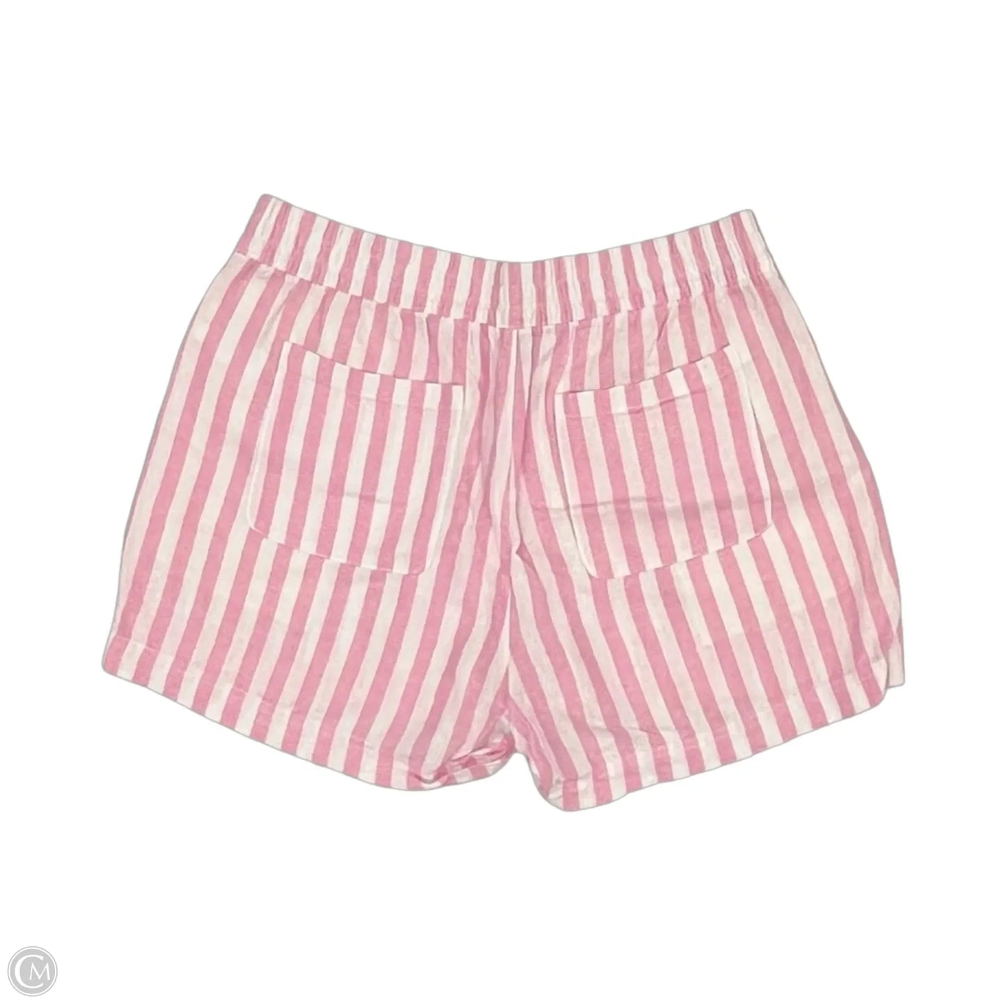 Shorts By Old Navy In Pink & White, Size: L