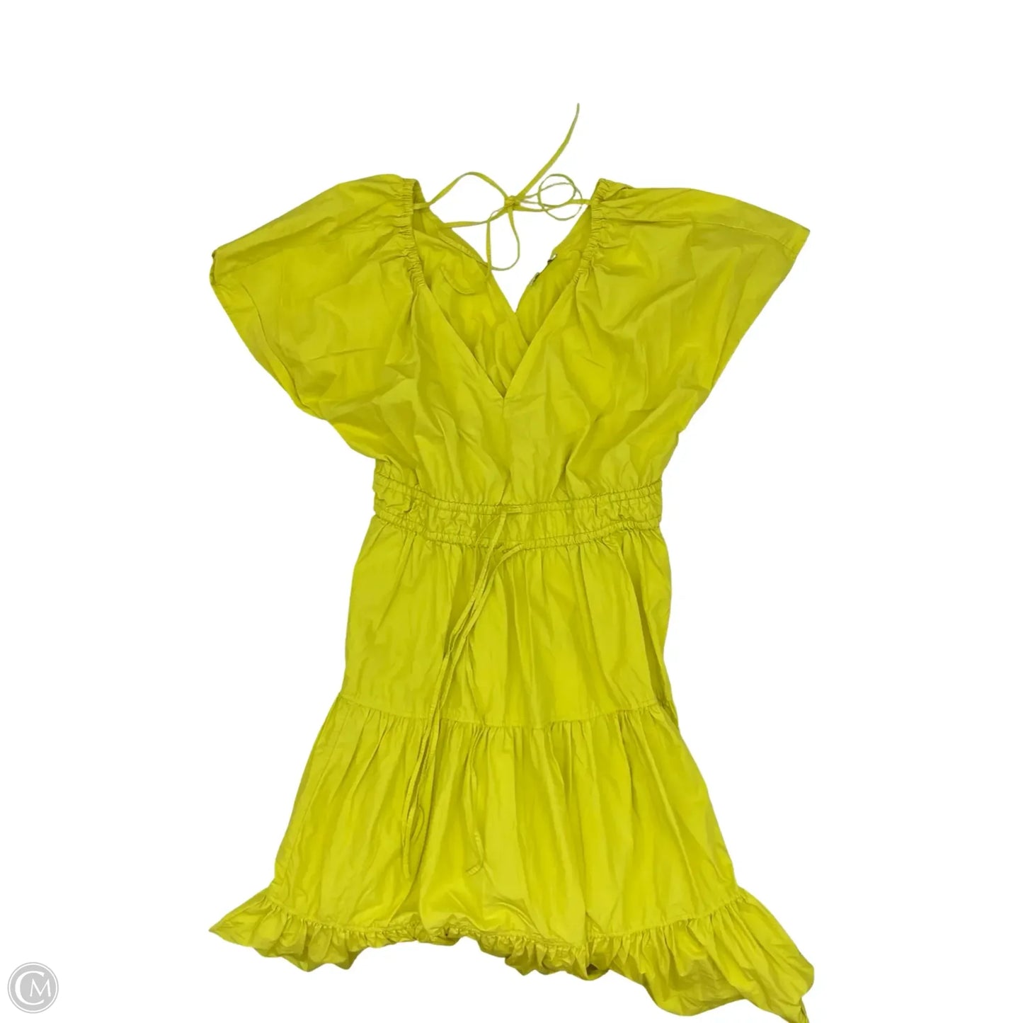 Dress Party Midi By Free Assembly In Yellow, Size: Xl