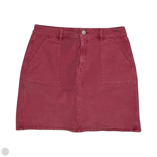 Skirt Mini & Short By Loft In Pink, Size: 8