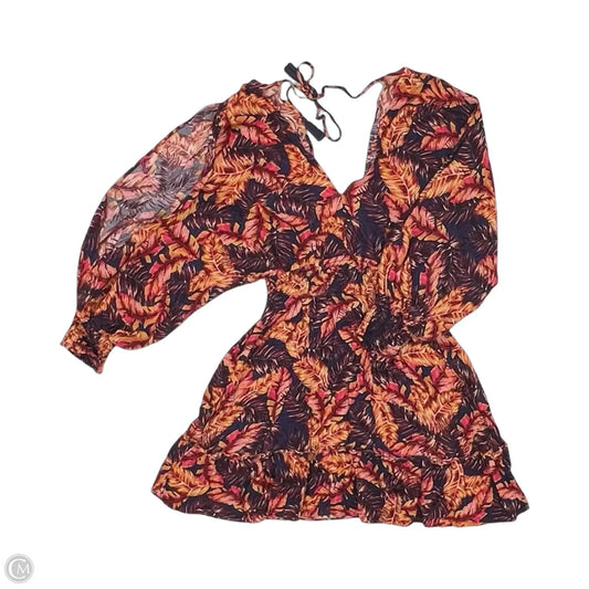 Dress Party Short By Lovestitch In Floral Print, Size: M