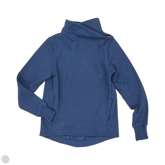 Athletic Sweatshirt Collar By Athleta In Blue, Size: Xxs