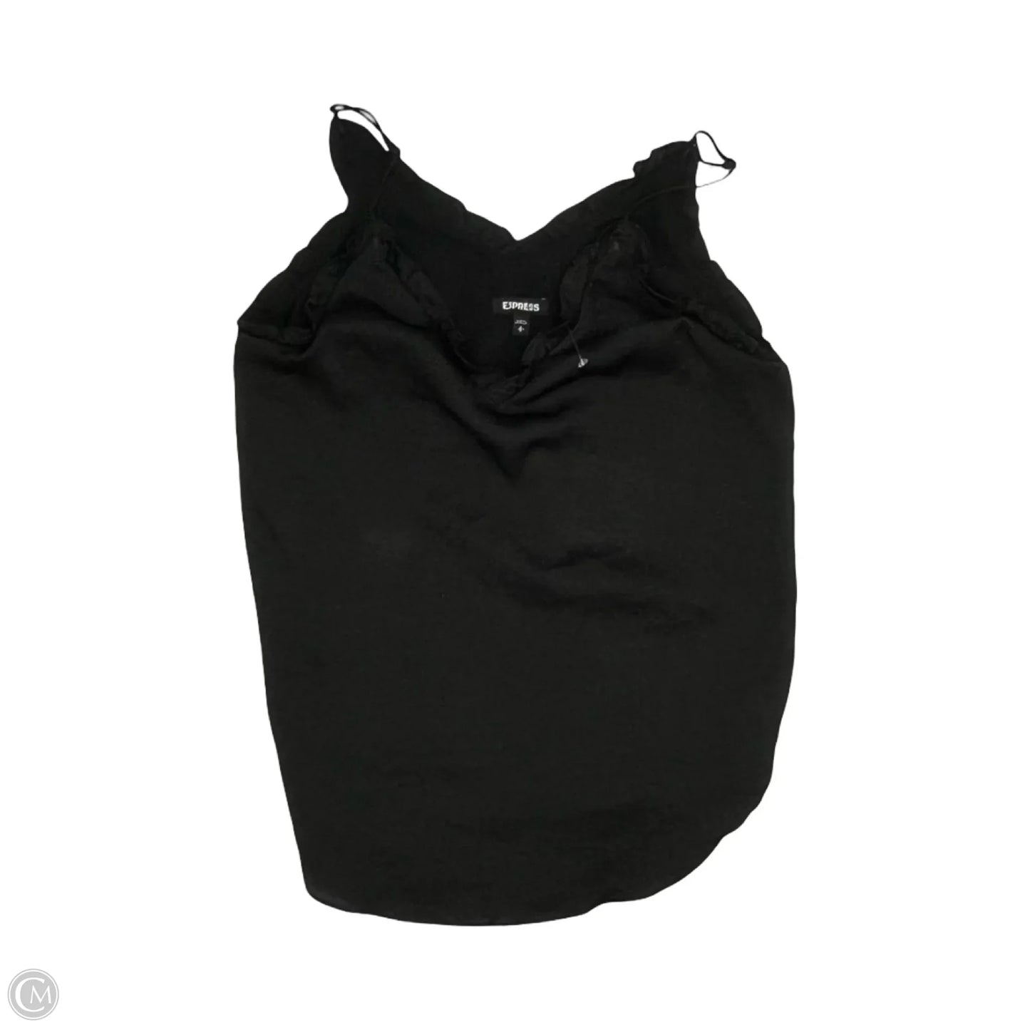 Blouse Sleeveless By Express In Black, Size: S