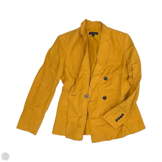Blazer By Ann Taylor In Yellow, Size: Xs