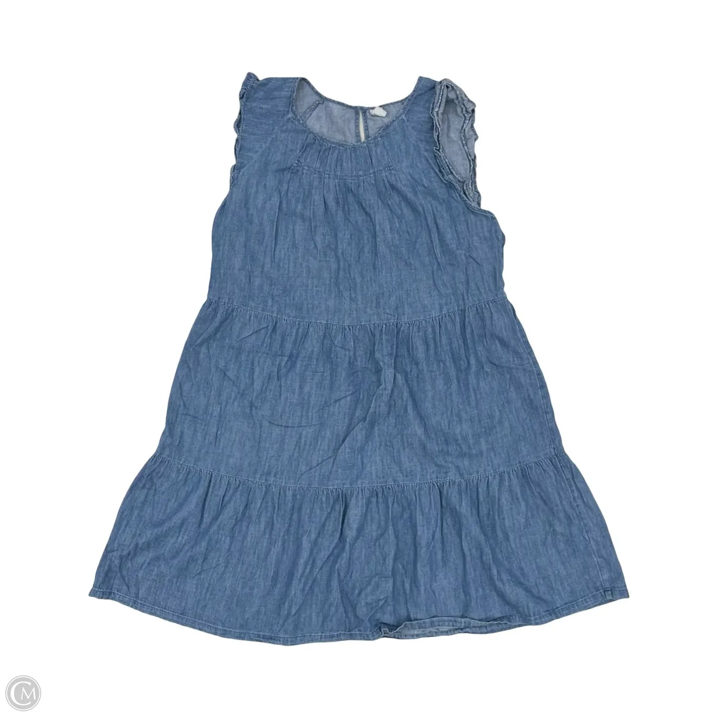 Dress Casual Short By Old Navy In Blue Denim, Size: L