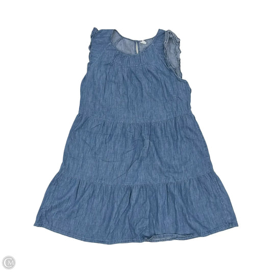 Dress Casual Short By Old Navy In Blue Denim, Size: L