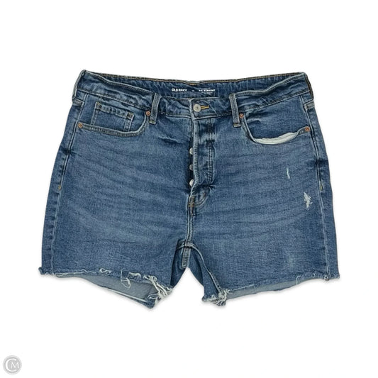 Shorts By Old Navy In Blue Denim, Size: 16