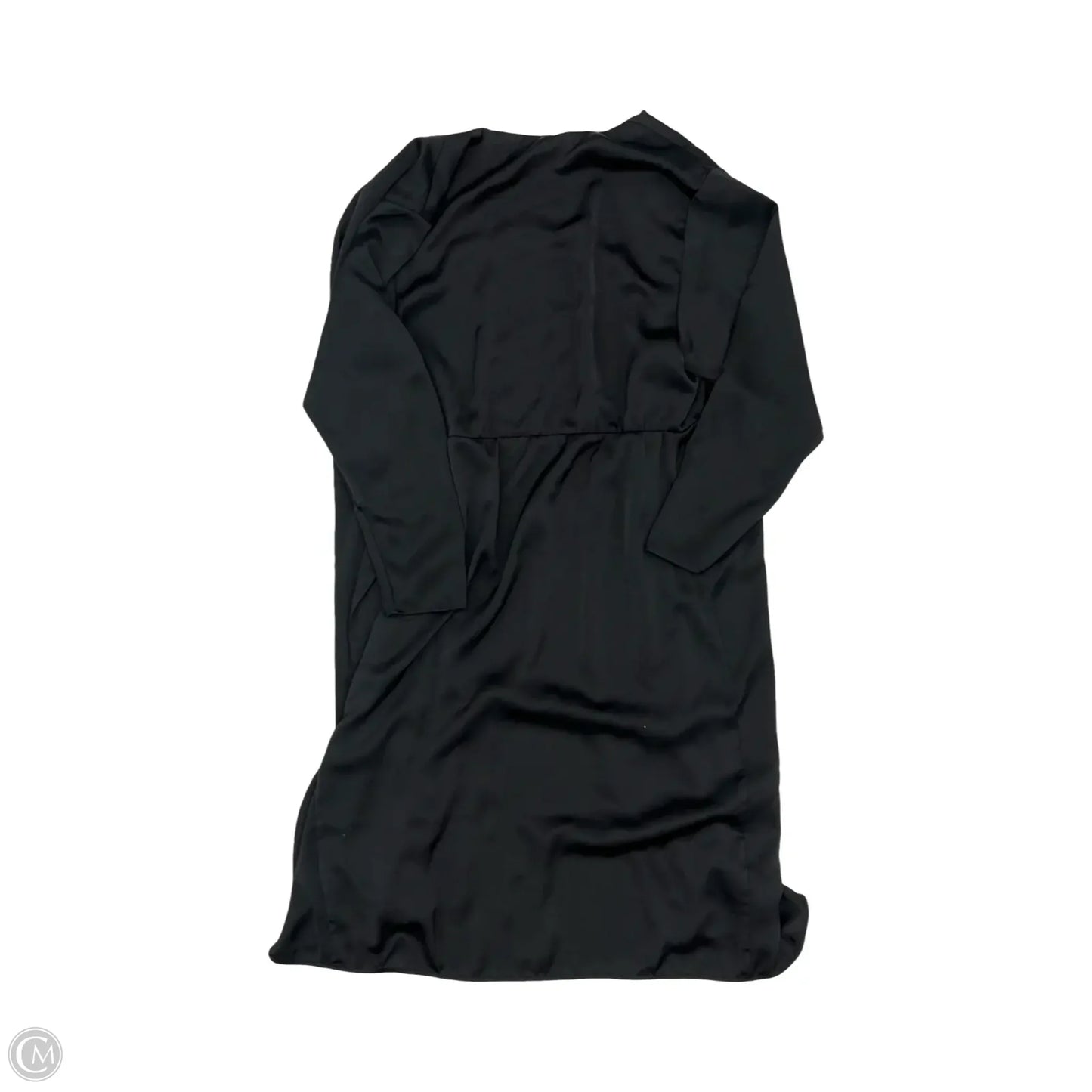 Dress Party Midi By H&m In Black, Size: M