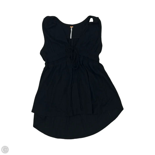Blouse Sleeveless By Free People In Black, Size: Xs