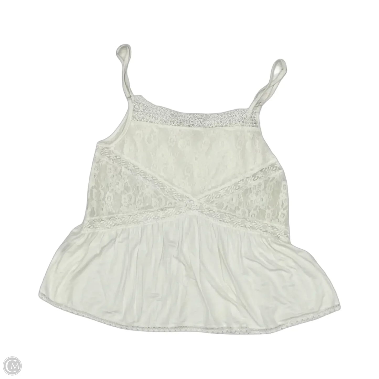 Blouse Sleeveless By Pol In Cream, Size: S