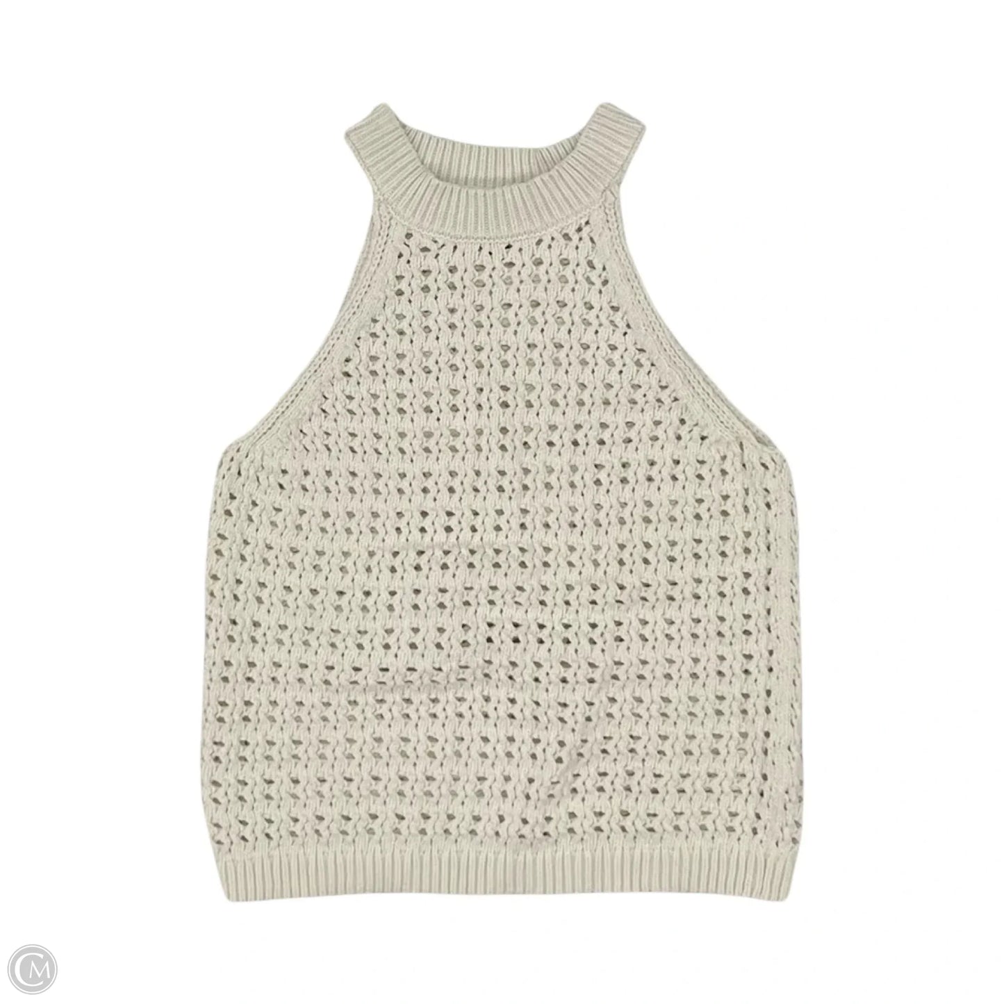 Top Sleeveless By Universal Thread In Cream, Size: M
