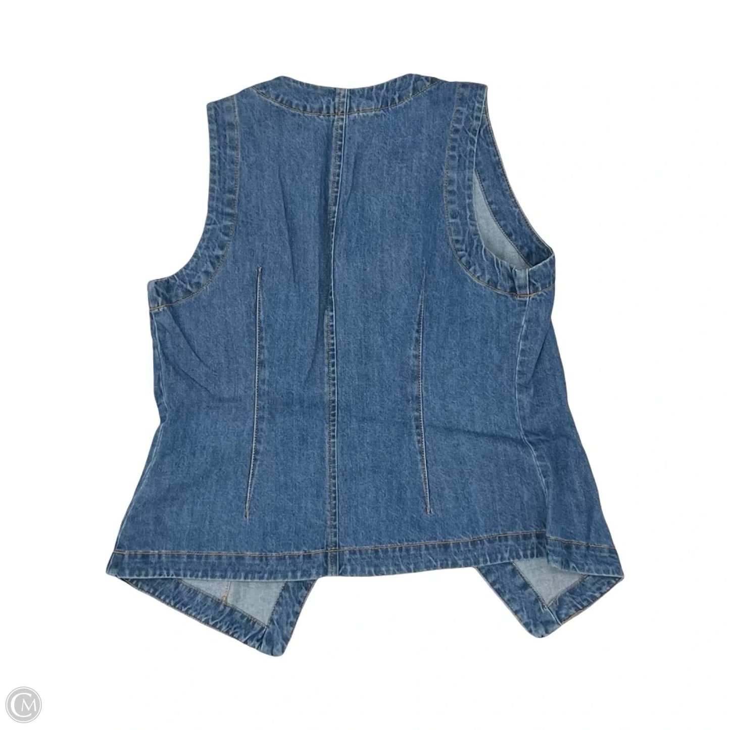 Vest Other By Time And Tru In Blue Denim, Size: S