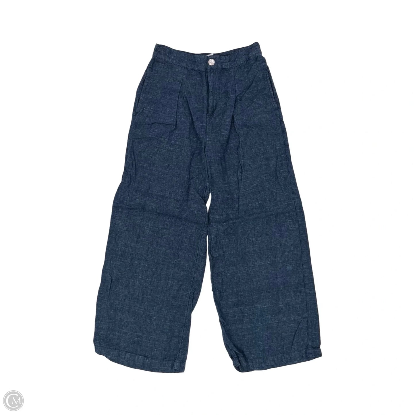 Pants Designer By Halston In Blue, Size: 4