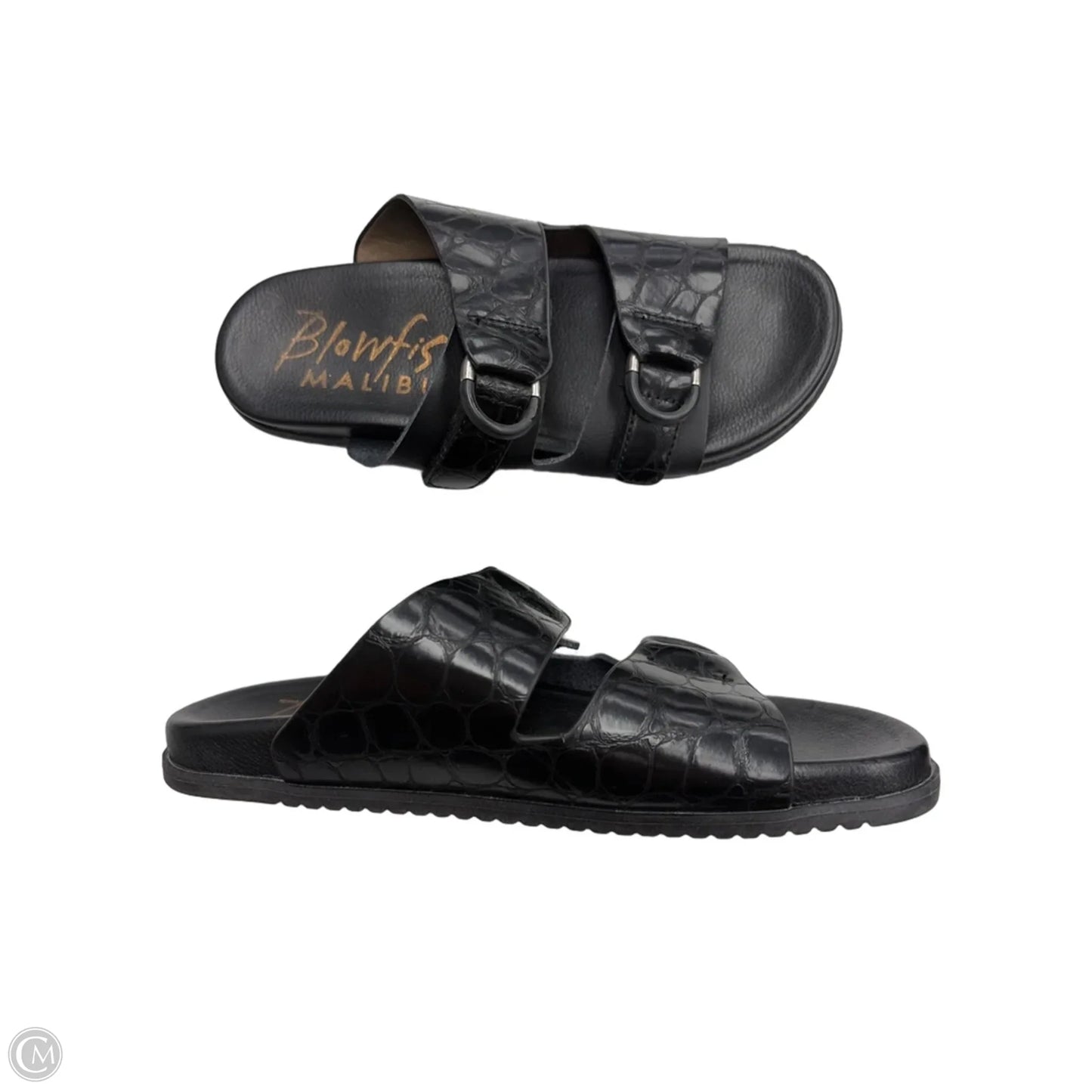 Sandals Flats By Blowfish In Black, Size: 7