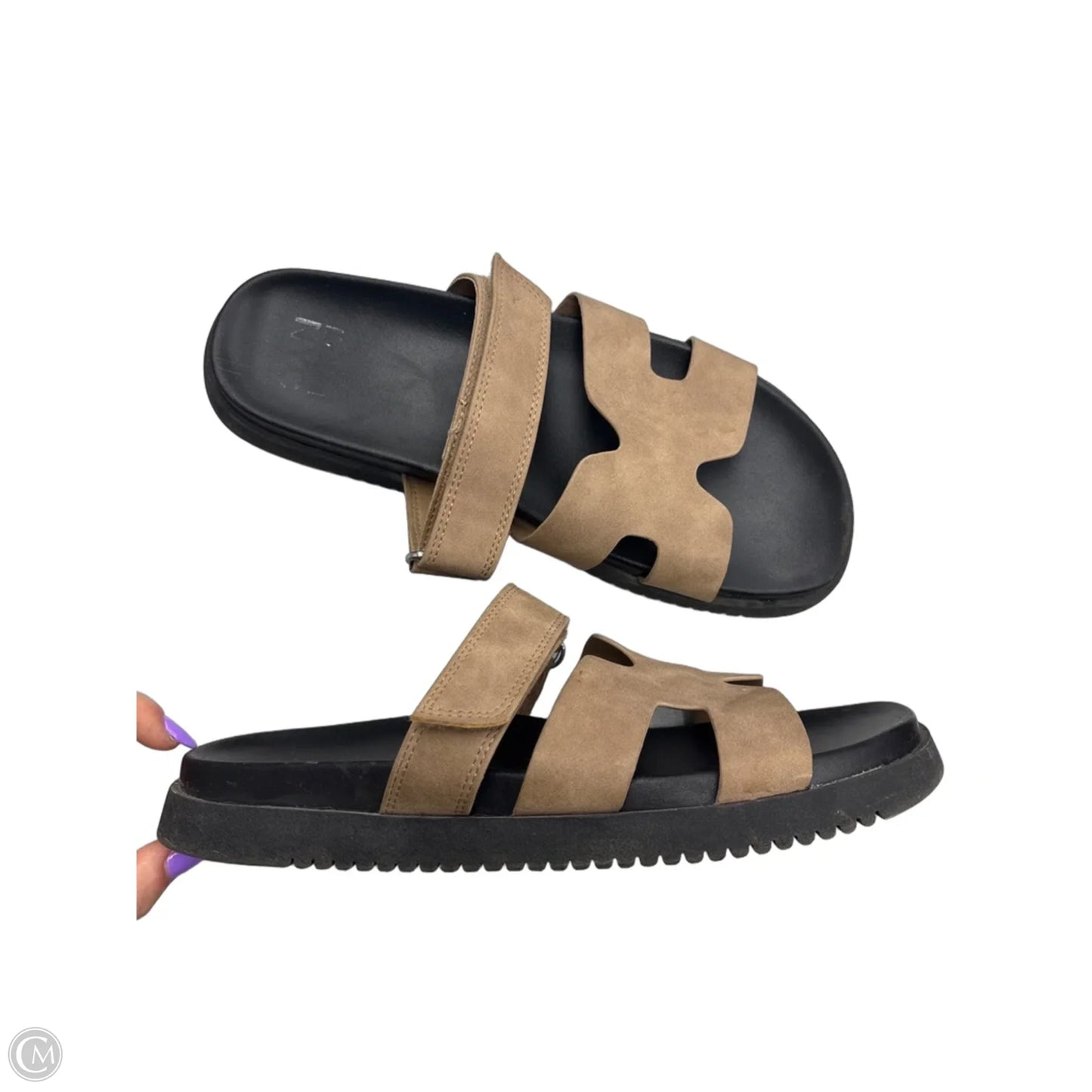 Sandals Flats By Madden Nyc In Brown, Size: 9
