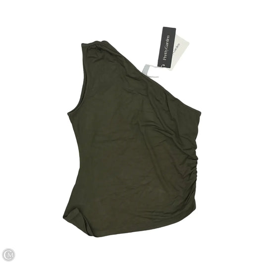 Top Sleeveless By Prettygarden In Green, Size: M