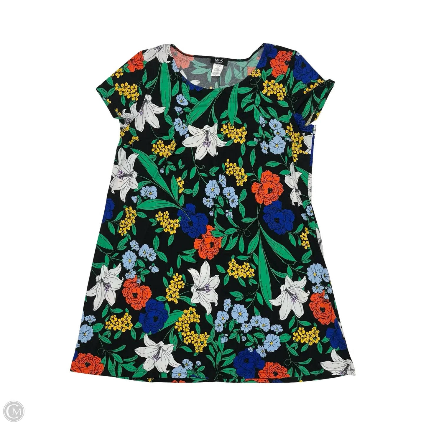 Dress Casual Short By Msk In Floral Print, Size: 3x