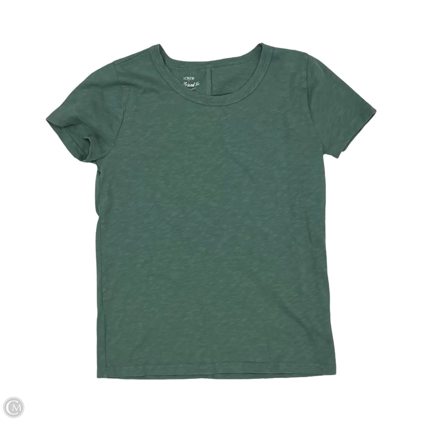 Top Short Sleeve By J. Crew In Green, Size: Xs