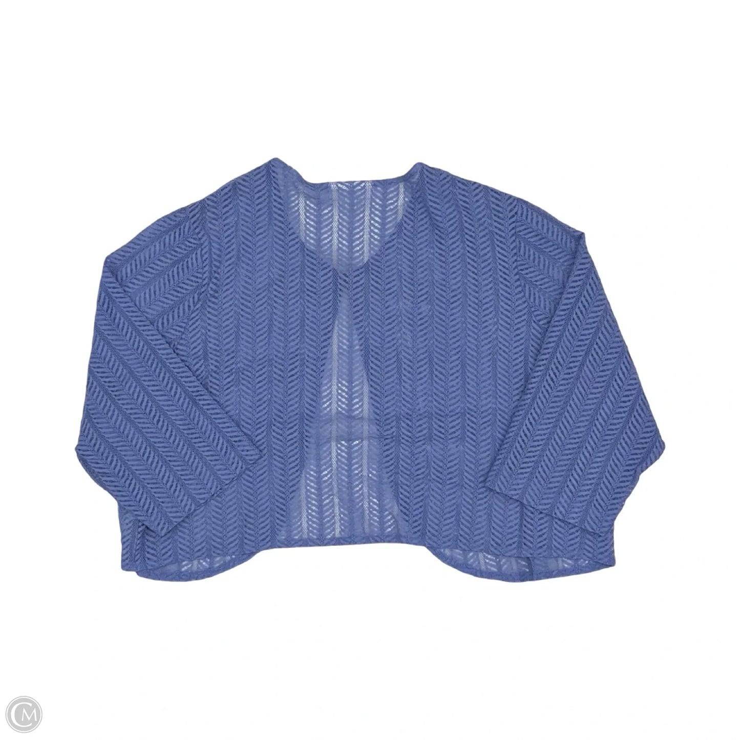 Bolero By Clothes Mentor In Blue, Size: 18
