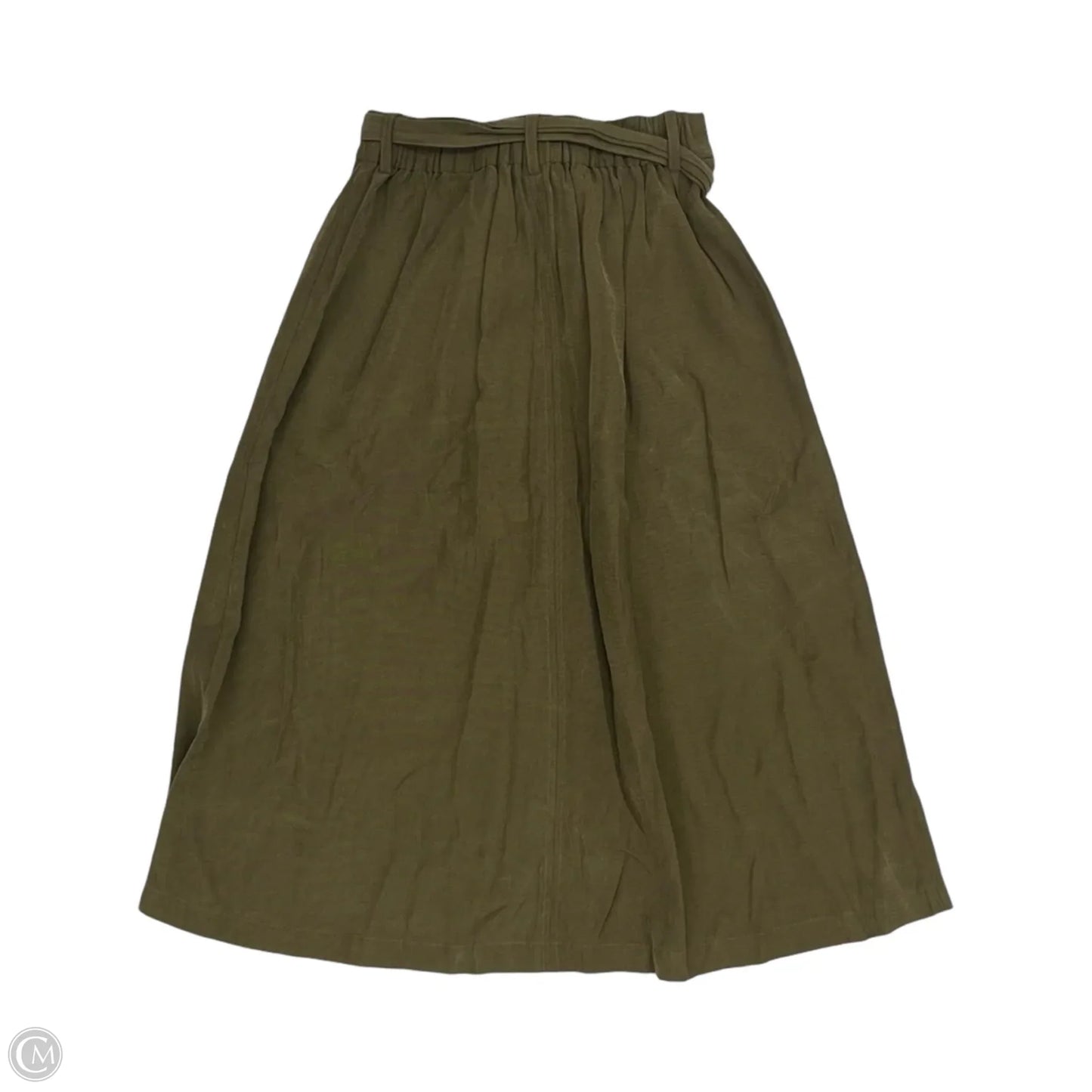 Skirt Midi By Old Navy In Green, Size: S