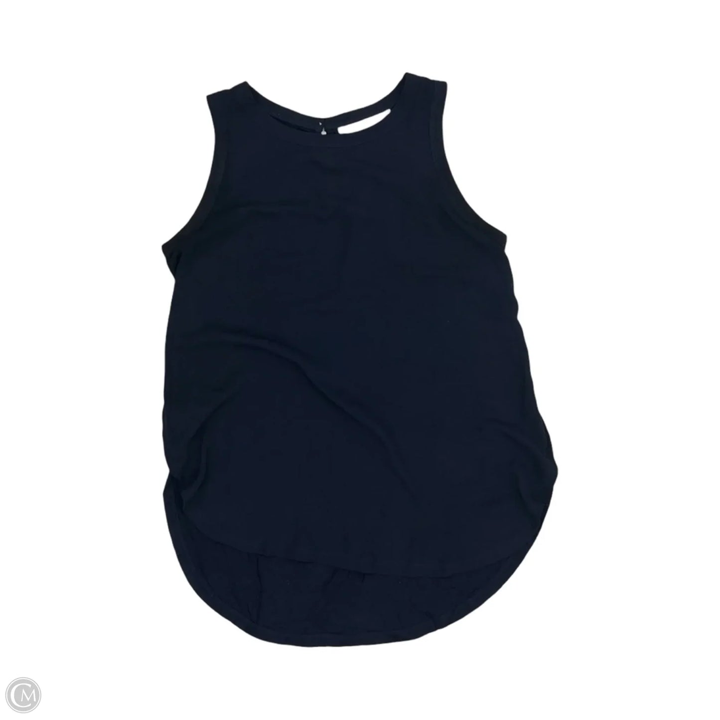 Blouse Sleeveless By Loft In Navy, Size: Xs