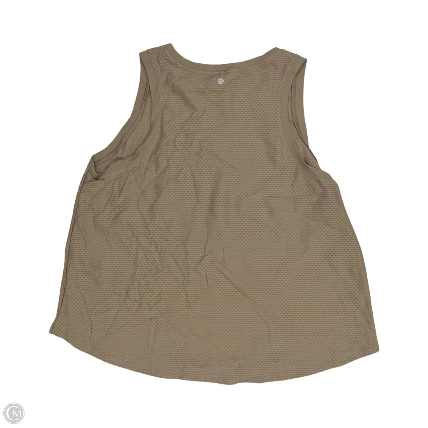 Athletic Tank Top By Calia In Brown, Size: Xxl
