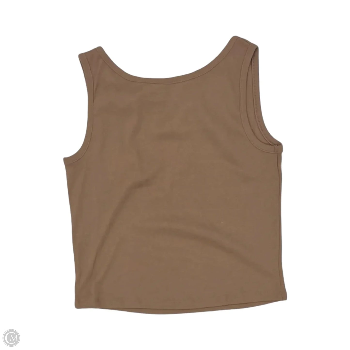 Tank Top By Clothes Mentor In Brown, Size: L