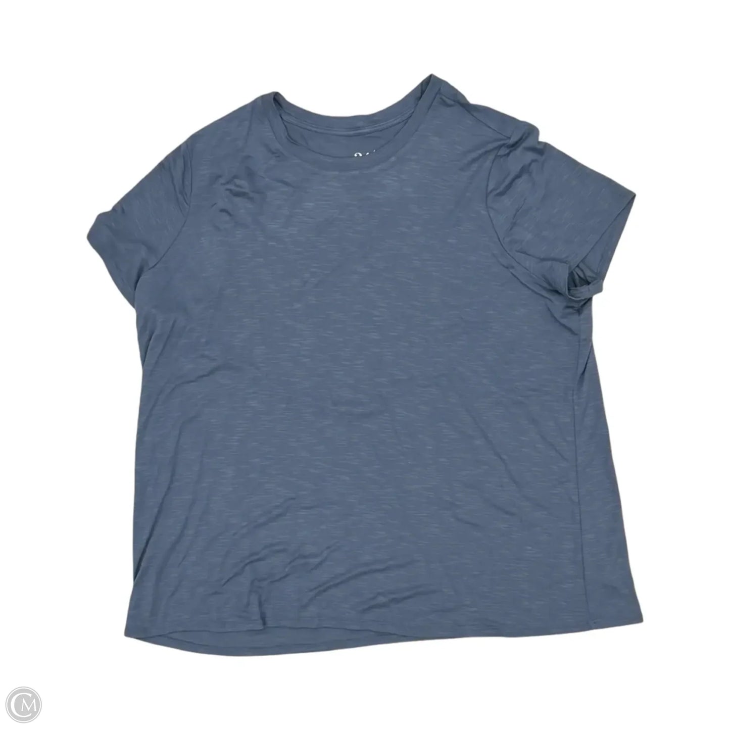 Top Short Sleeve By Maurices In Blue, Size: 2x