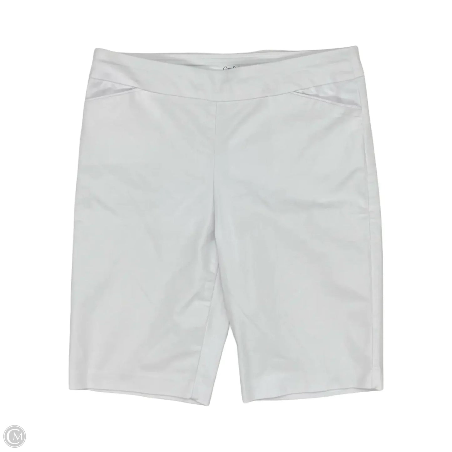 Shorts By Croft And Barrow In White, Size: 18