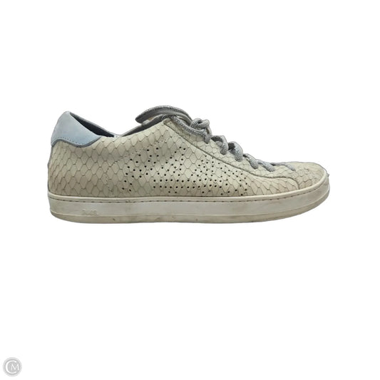 Shoes Sneakers By P448 In Grey & Tan, Size: 6.5