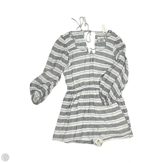 Romper By Holding Horses In Black & Cream, Size: L