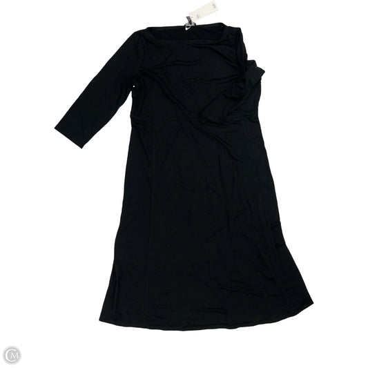 Dress Casual Midi By Eileen Fisher In Black, Size: M