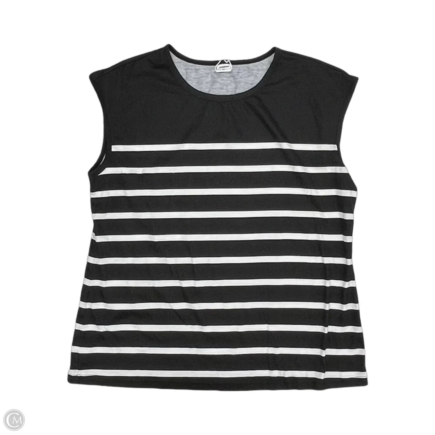 Top Short Sleeve By Cmf In Striped Pattern, Size: Xl