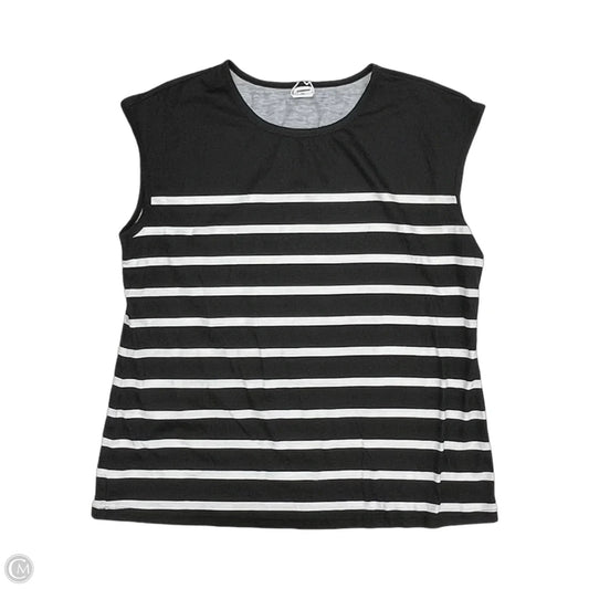Top Short Sleeve By Cmf In Striped Pattern, Size: Xl